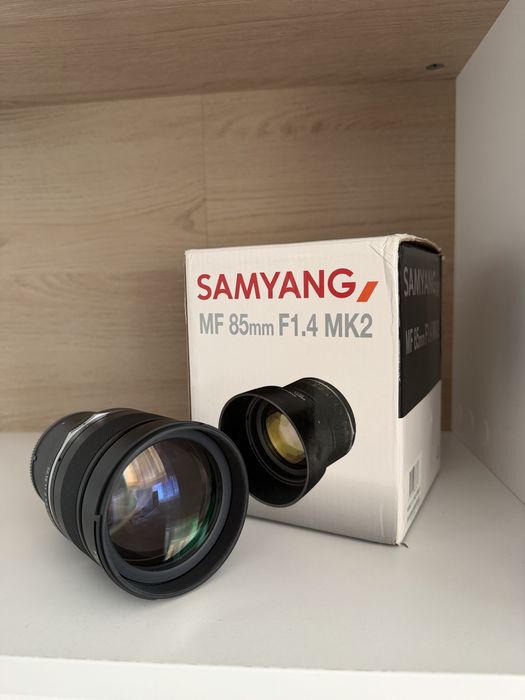 Samyang 85mm f1.4 sony FE manual focus MK2