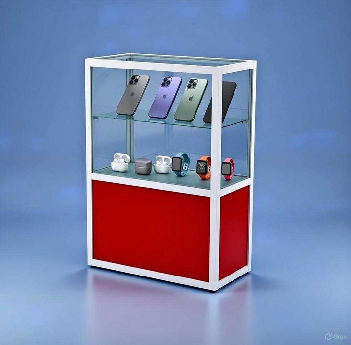 Oynaly prilavkalar, Акция, savdo uskunalari vitrinalar stellajlar