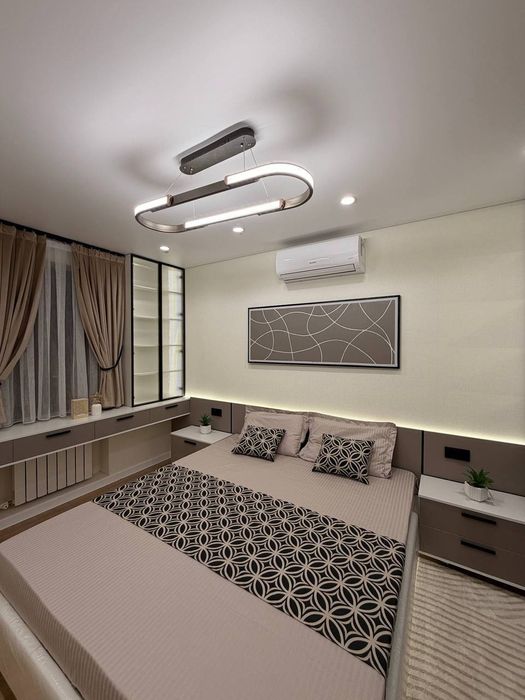 Ул.Юнус Раджаби Яккасарай 4х комнатная 70м² новый ремонт меблирована