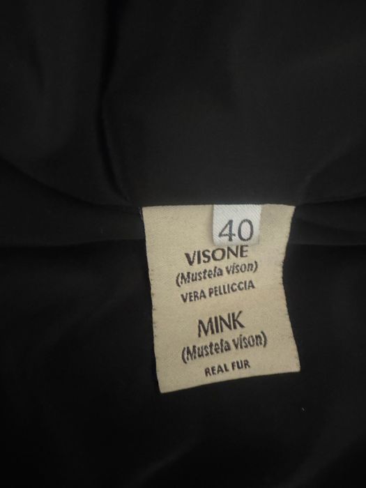 Шуба норковая Black NAFA Zimbal Collection (Дубай)