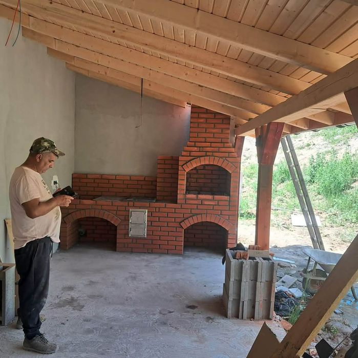 Gratar din cărămidă