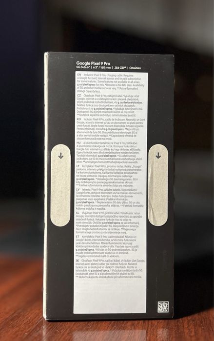 Google Pixel 9 Pro (sigilat) garantie Emag 256GB Obsidian