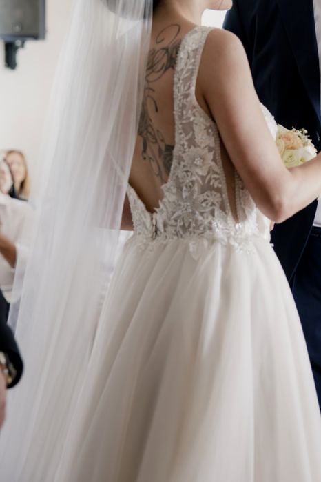 Сватбена рокля без забележки!