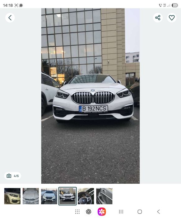 Bmw 118 i cu hedap display 55 mi kilometri