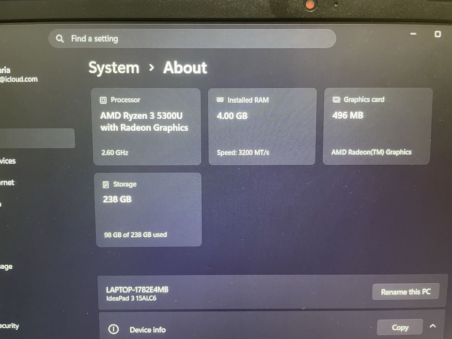 Vand urgent Laptop Lenovo