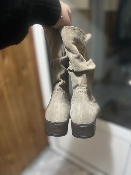 Боти от естествена кожа, Tamaris