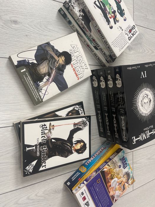 Manga din mai multe serii