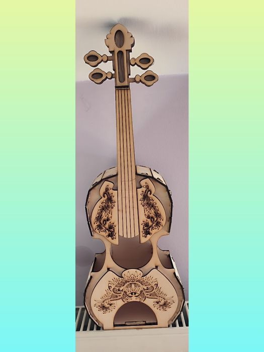 Цигулка от шперплат