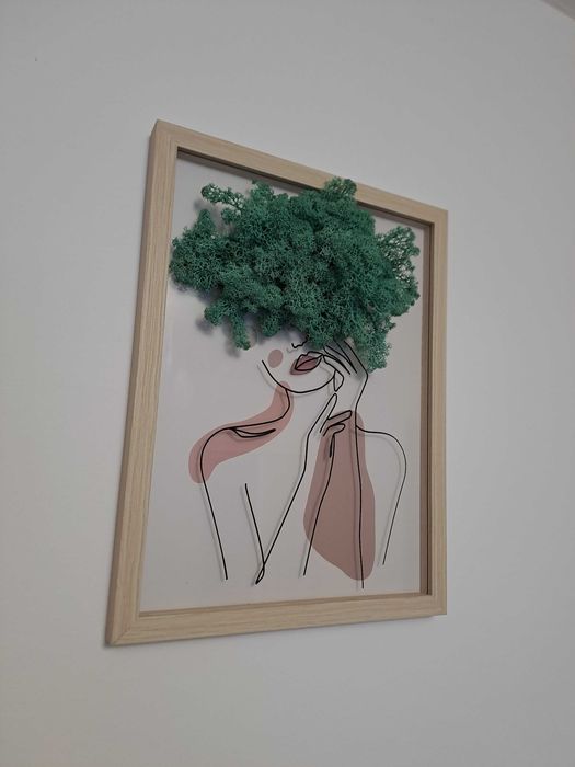 Tablouri cu licheni naturali stabilizati