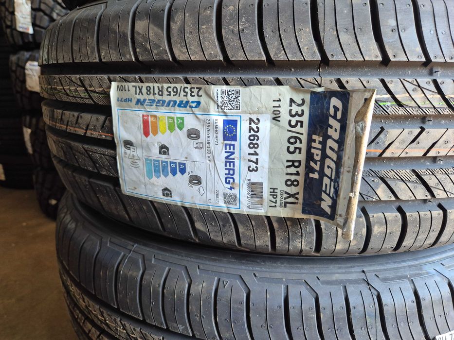 4 Anvelope de VARA - 235/65/18 110V - KUMHO CRUGEN HP71 - NOU - DOT 2025 ! Super PRET !!