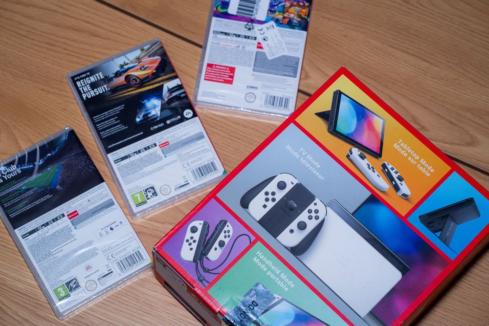НОВ / Nintendo SWITCH OLED / 24M Гаранция