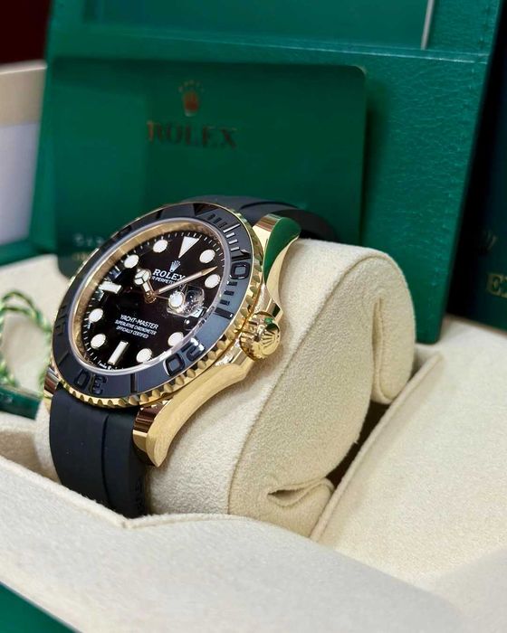 rolex yacht-master 42mm злато