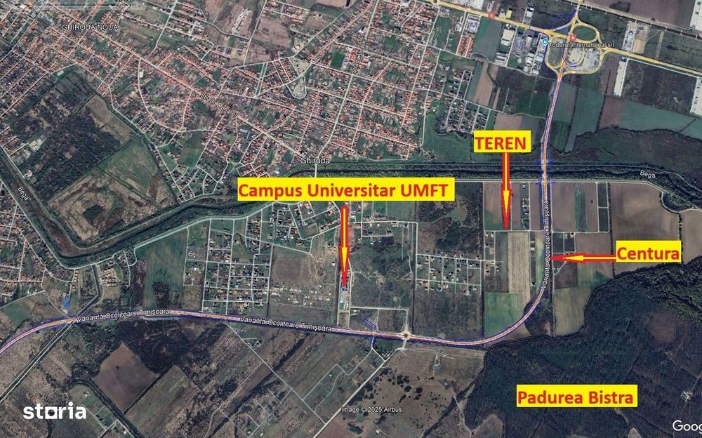 603mp Teren Ghiroda-Cartier Bistra-toate utilitatile
