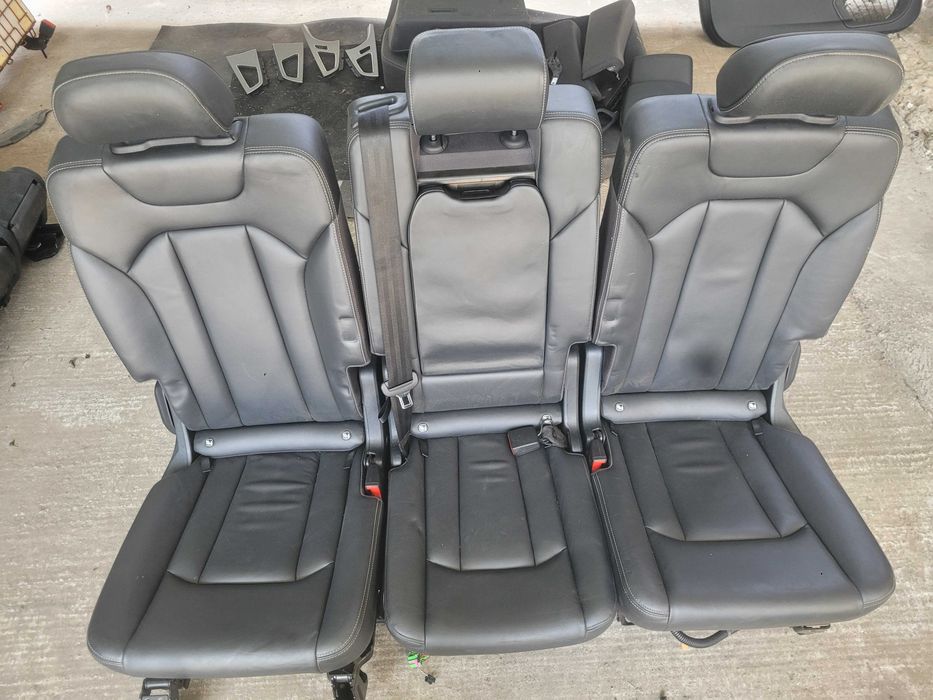 Interior Audi Q7 4M S-line 2016-2022 Piele  Incalzire scaune, memorii