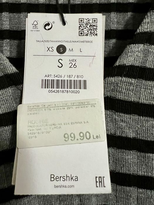 Rochie lunga Bershka marime S