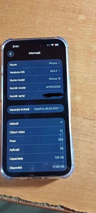 Iphone 16 128 gb apple teal
