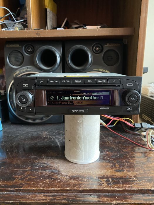 BECKER Cascade BE 7944 - ВИСОК КЛАС -Качествен авто плеър CD Навигация