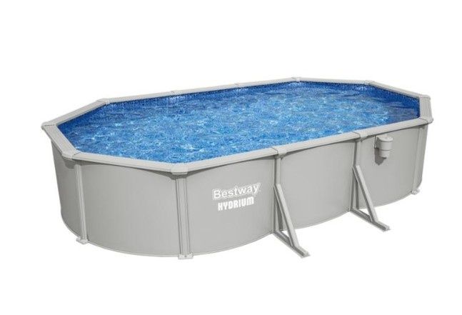 НОВ Басейн метал HYDRIUM Bestway 6.10м-3.60м-1.20м с гаранция 2 години
