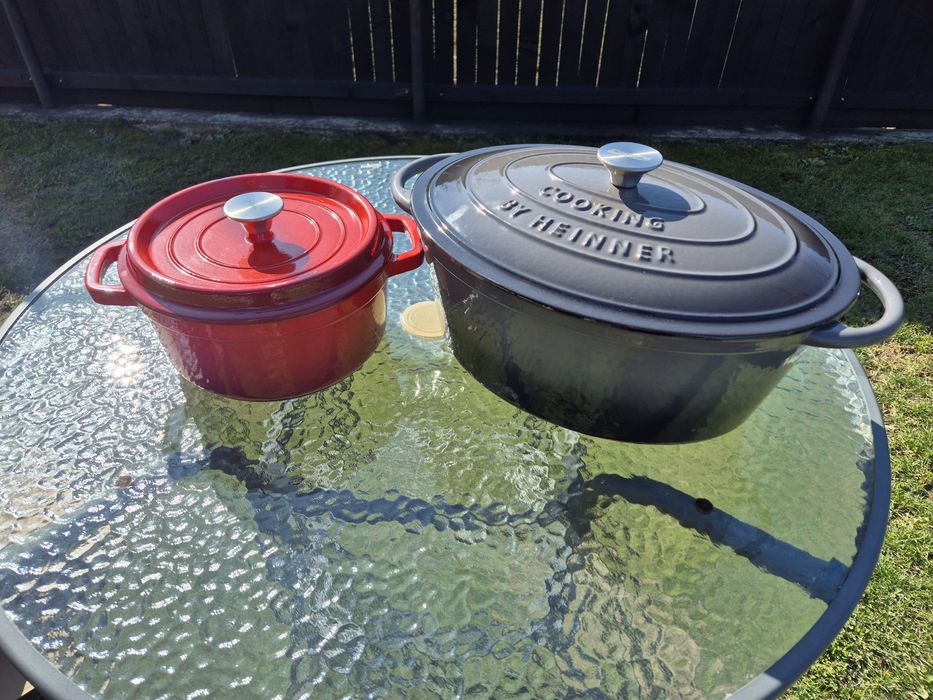 Oale FONTA Emailata de 6l și 9l ovale si rotunde