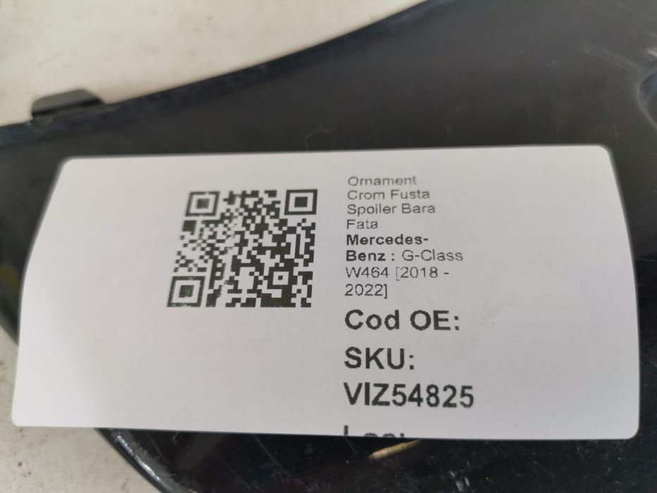 Орнамент Фуста Спойлер Предна Броня Мерцедес-Бенц / Mercedes-Benz G-Cl