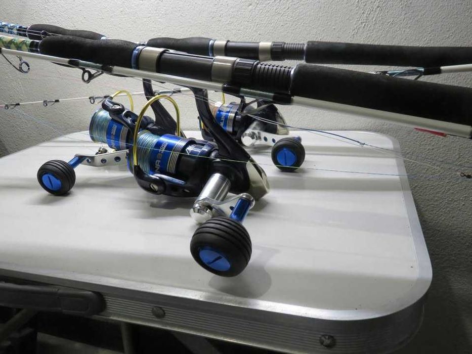 Тролинг въдици Dragon Boat Master Jig с Okuma Salina и въдици Trabucco