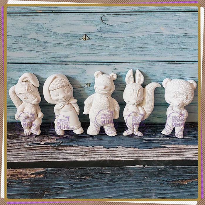 Гипсови фигурки - АНИМАЦИОННИ