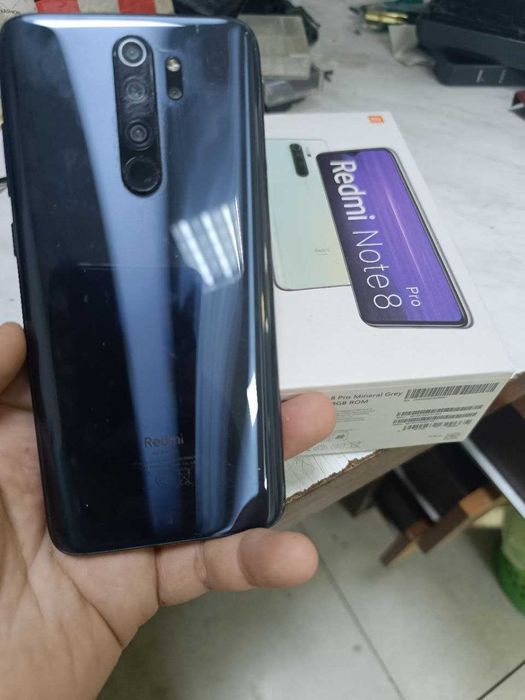 Redmi Note 8 Pro Mineral Grey 6gb RAM 128GB ROM