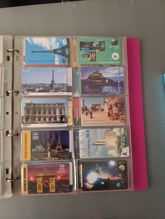 Colectie 500 cartele telefonice (telecarte 50)