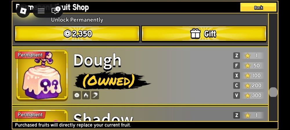 Блокс фрутс акаунт