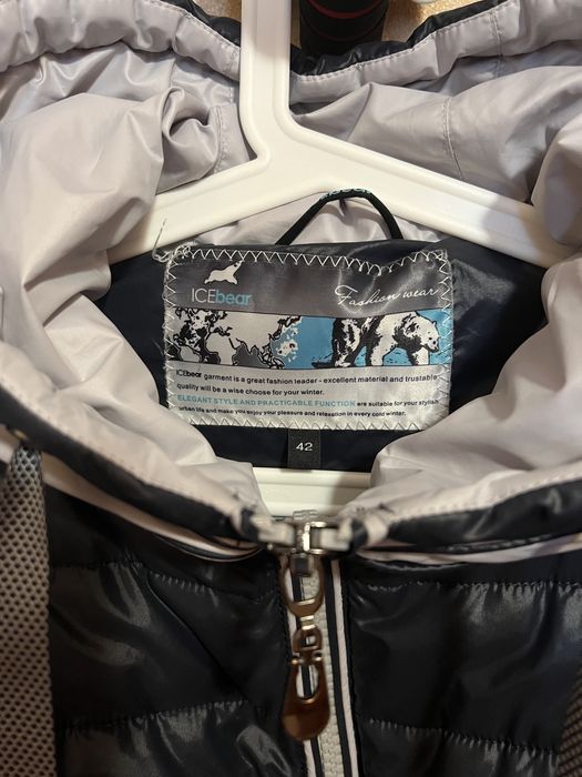 Пуховик ice bear 42 размер