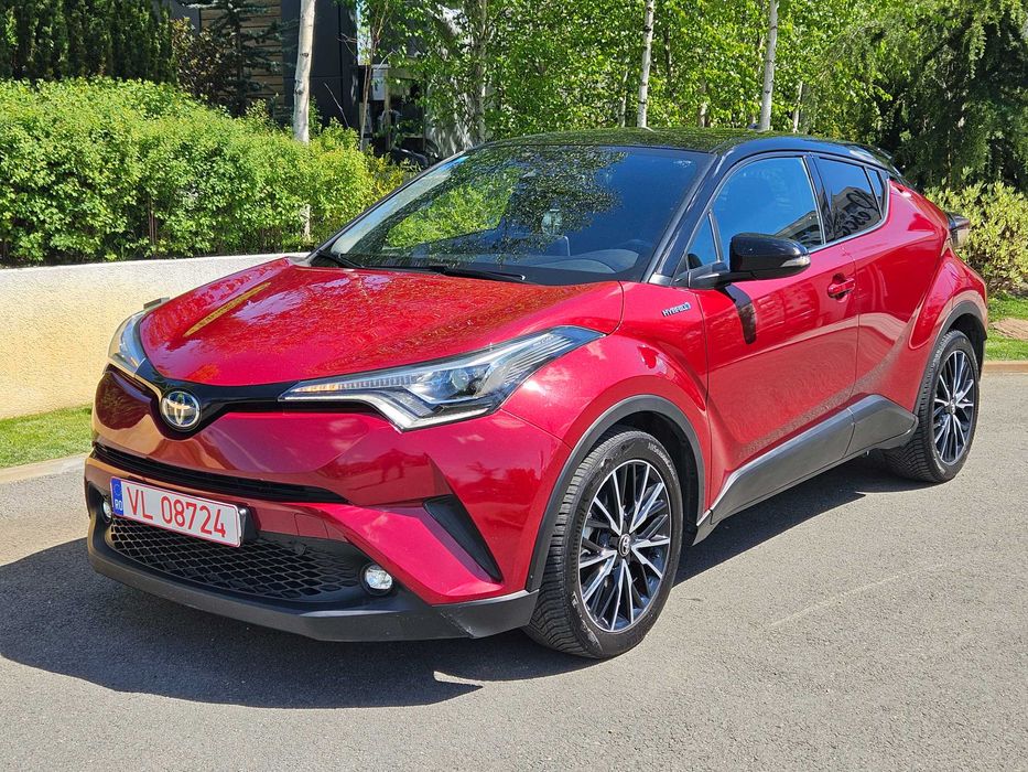 Toyota CHR hybrid, faruri LED, RAR efectuat, Garanție baterie