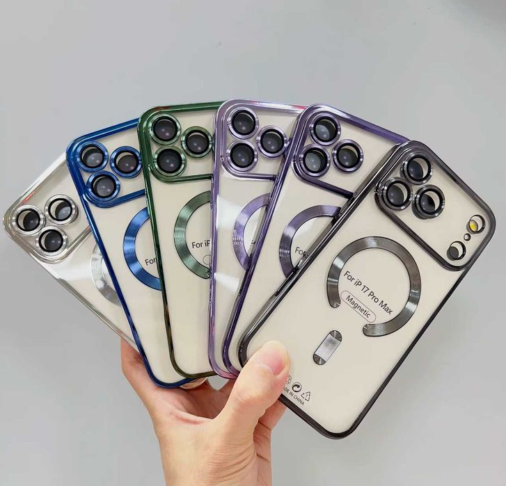 Husa Luxury MagSafe pt iPhone Air / 17 / 17 Pro / 17 Pro Max