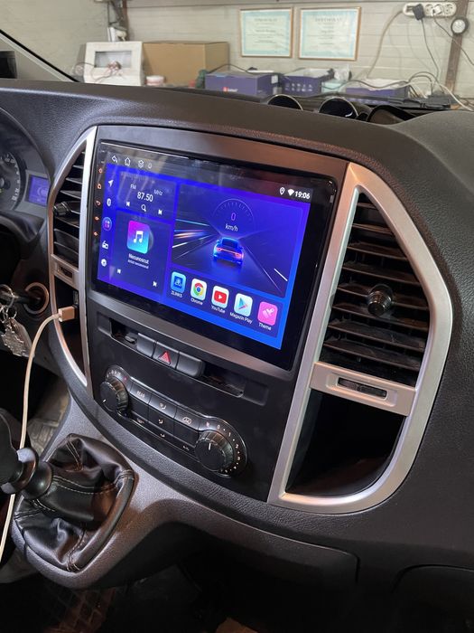 Navigatie Android  Mercedes VITO 3 W447 DEDICATA , Carplay + Camera