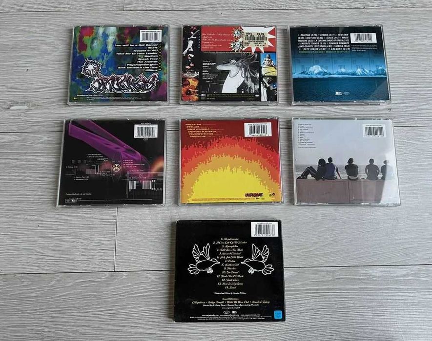 Colectie 7 cd-uri INCUBUS