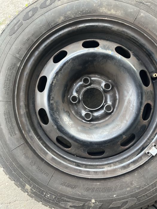Джанти 14”  5х100 ЕТ38 5J за VW Skoda Audi с летни гуми