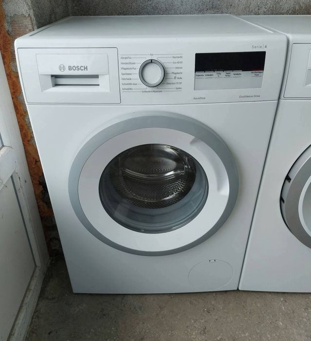 Пералня Bosch 4 serie Slim
Цена:250евро/490лв
Капацитет на пране 7 кг.