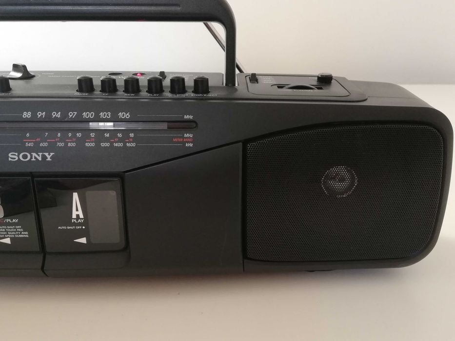 Boombox - Stereo Radio Double Cassette SONY CFS-W3045 - Impecabil