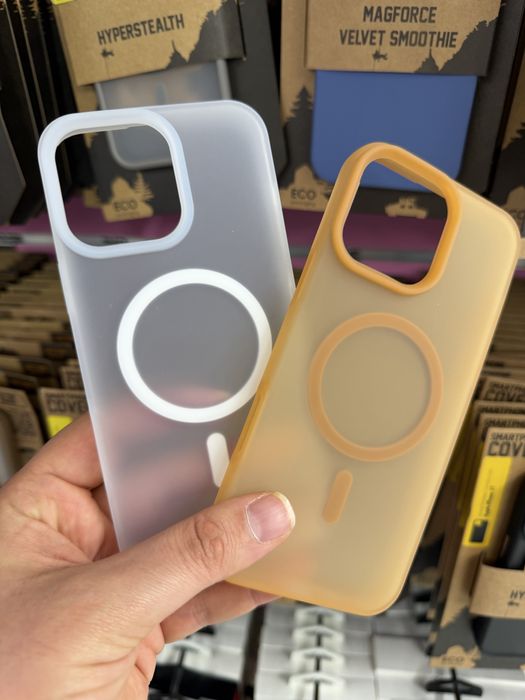 iPhone 16 Pro,iPhone 16 Pro Max матиран силикон с MAGSAFE