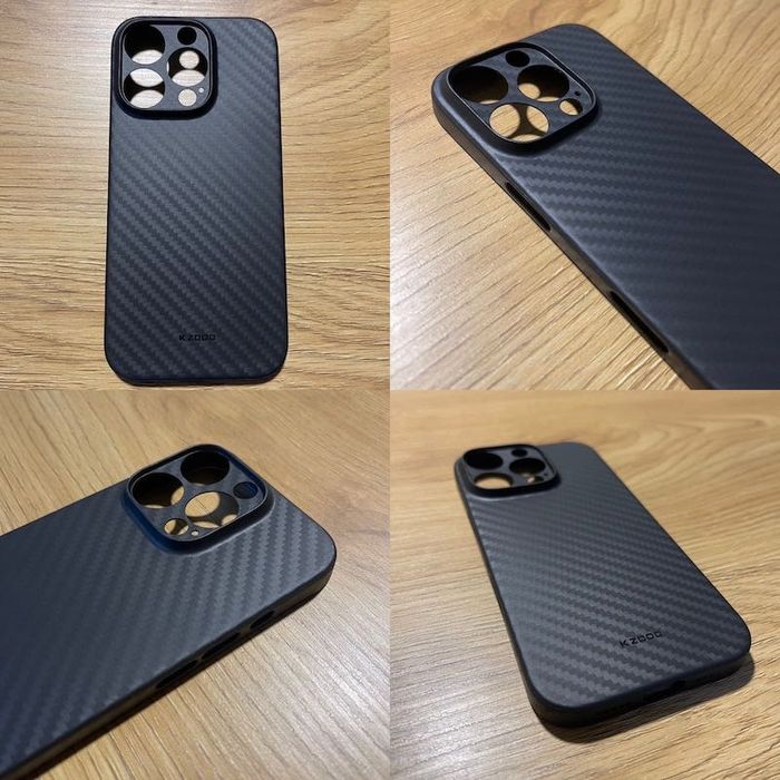 Ултра тънък карбонов кейс iPhone 16 16 Pro 16 Pro Max 16 Plus 15 Pro