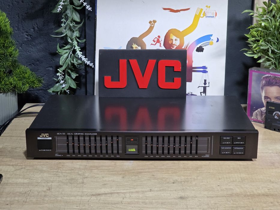Egalizator JVC SEA-33 graphic equalizer hifi stereo