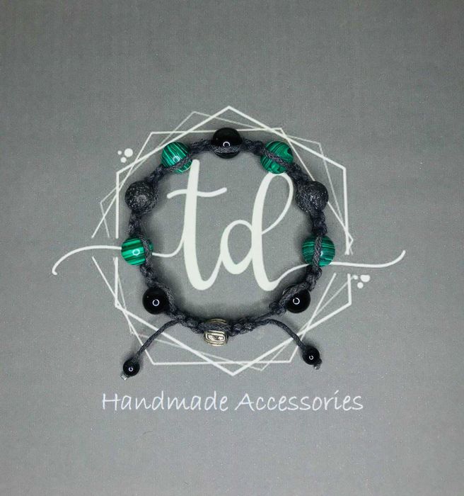 Гривни с полускъпоценни камъни,Дамски аксесоари,Арт Бужута,Колиета