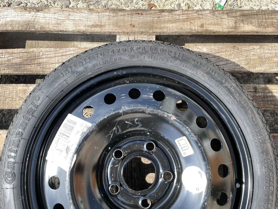 17 резервна джанта Патерица 5х120 Opel Insignia Maxxis 125/70/17