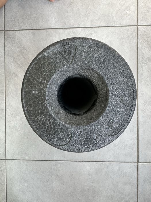 Фитнес ролер черен/сив нов