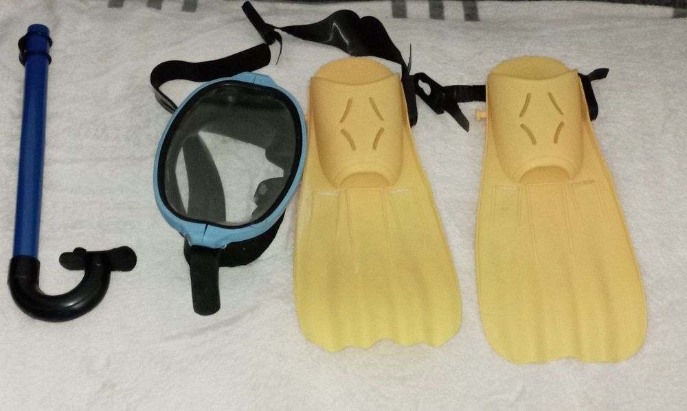 Ласты и трубка для плавания