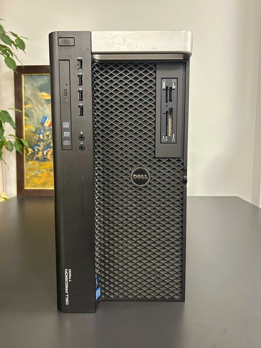 Workstation Dell Precision T7600 Tower / 2×Intel Xeon E5-2643 / 64GB DDR3 / NVIDIA Quadro K4000 / 250 GB SSD + 2TB HDD
