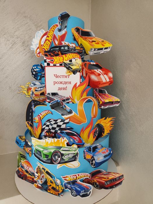 Бутафорна торта на 4 етажа