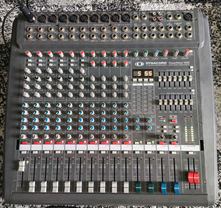 Mixer activ Dynacord powermate 1000-1 de 2x500w