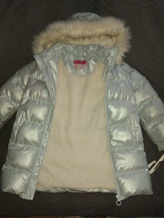 Зимний пуховик для девочки