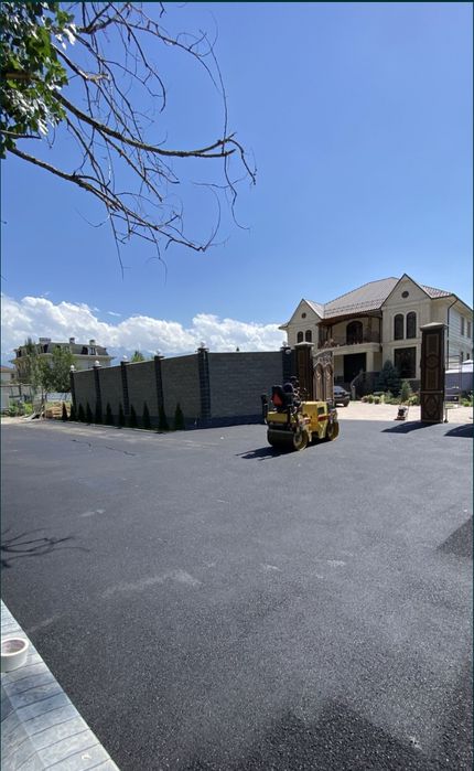 Асфальт укладка Асфальт