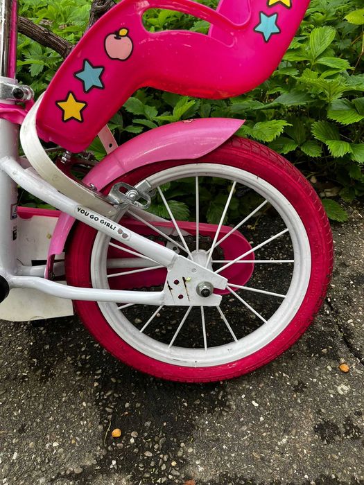 Bicicleta copii Dino Bikes 14'', Hello Kitty
